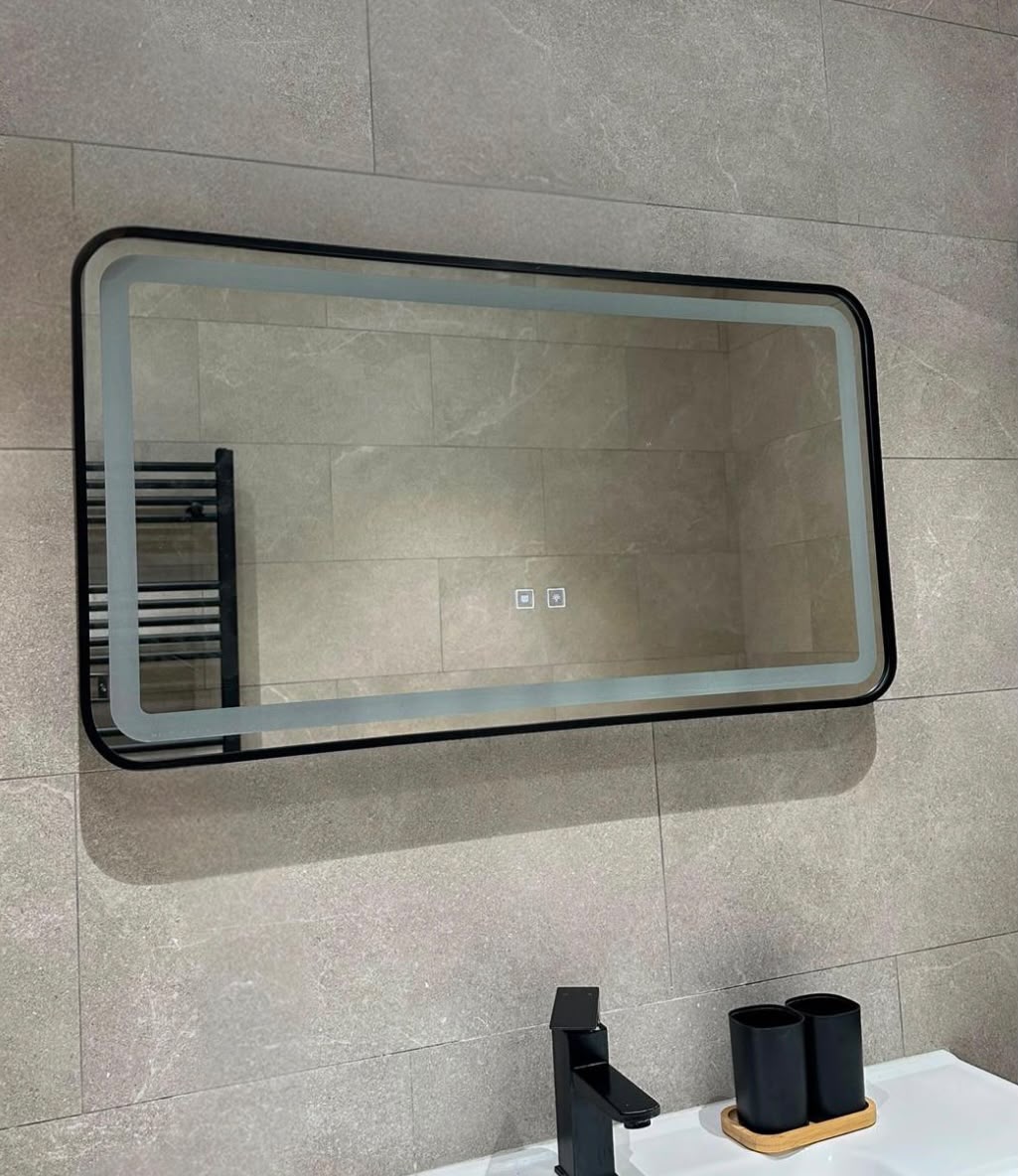 Miroir Alyra — 90 × 50 cm · LED anti-buée