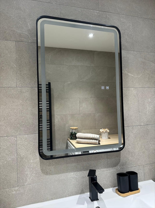 Miroir Prezia — 60 × 90 cm · LED anti-buée